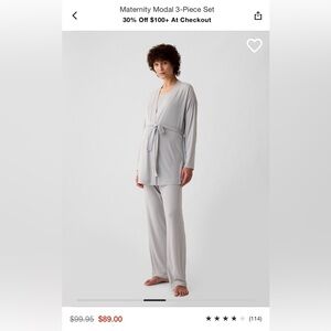 Gap 3-Piece Modal Maternity Set - Like New